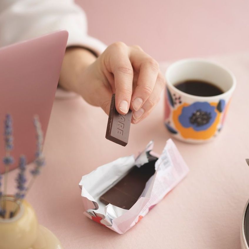 【FOODIN】Raw Chocolate Strawberry 53%, Organic 40g|ローチョコレート ストロベリー 単品